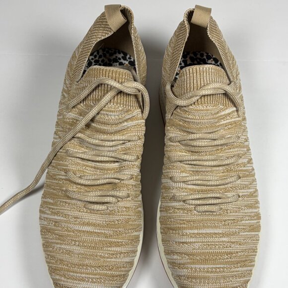 Urban Sport J/Slides Opy Sneakers Women’s 11 Sand Tan Knit Slip-On Athletic Shoe - Picture 2 of 11